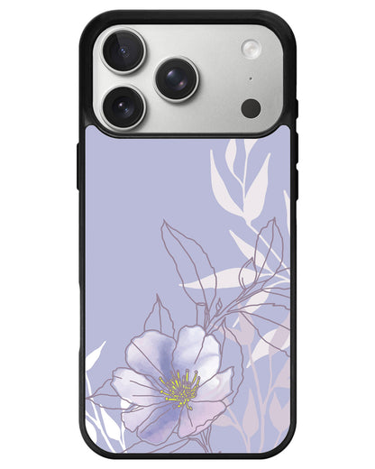 iPhone Avant-Gloss Grip Case - Purple Lily