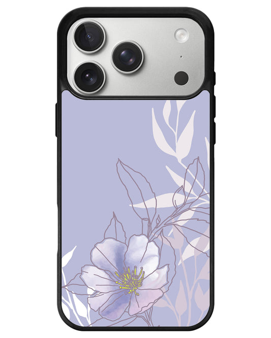 iPhone Avant-Gloss Grip Case - Purple Lily