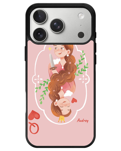 iPhone Avant-Gloss Grip Case - Queen (Couple Case)