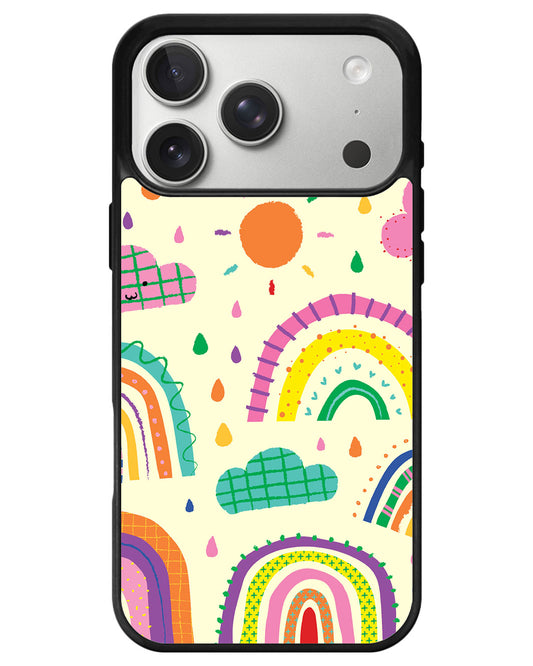 iPhone Avant-Gloss Grip Case - Rainbow