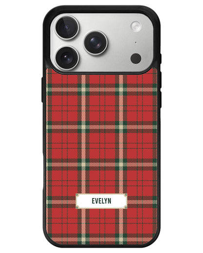 iPhone Avant-Gloss Grip Case - Scottish Tartan
