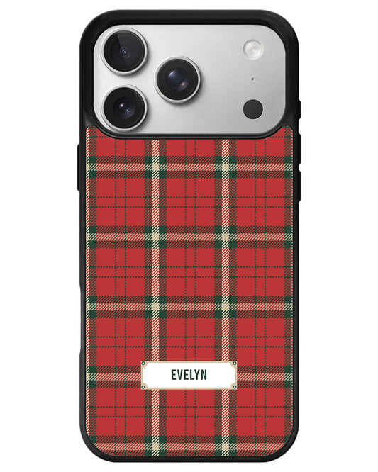 iPhone Avant-Gloss Grip Case - Scottish Tartan