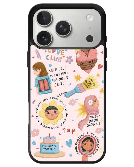 iPhone Avant-Gloss Grip Case - Self Love Club