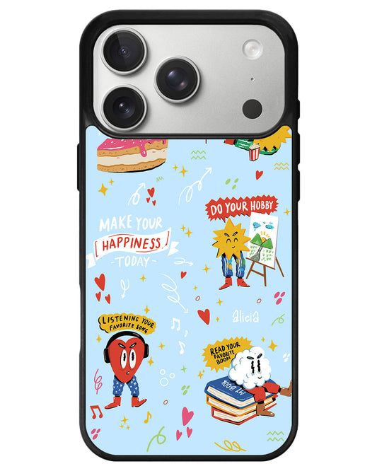 iPhone Avant-Gloss Grip Case - Selfless Love 1.0