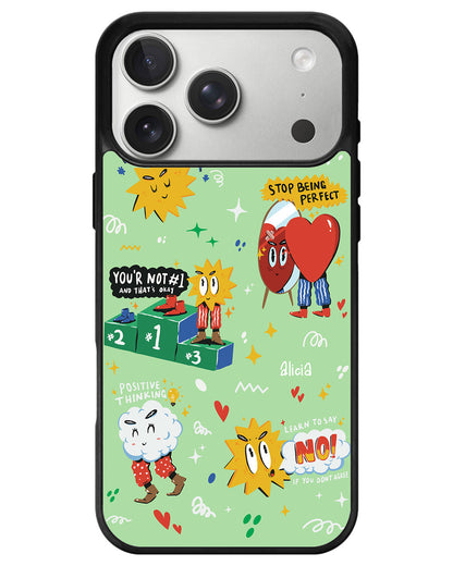 iPhone Avant-Gloss Grip Case - Selfless Love 2.0