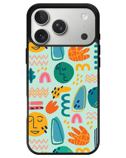 iPhone Avant-Gloss Grip Case - Silent Art