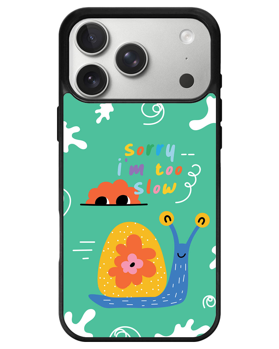 iPhone Avant-Gloss Grip Case - Sorry Being Slow
