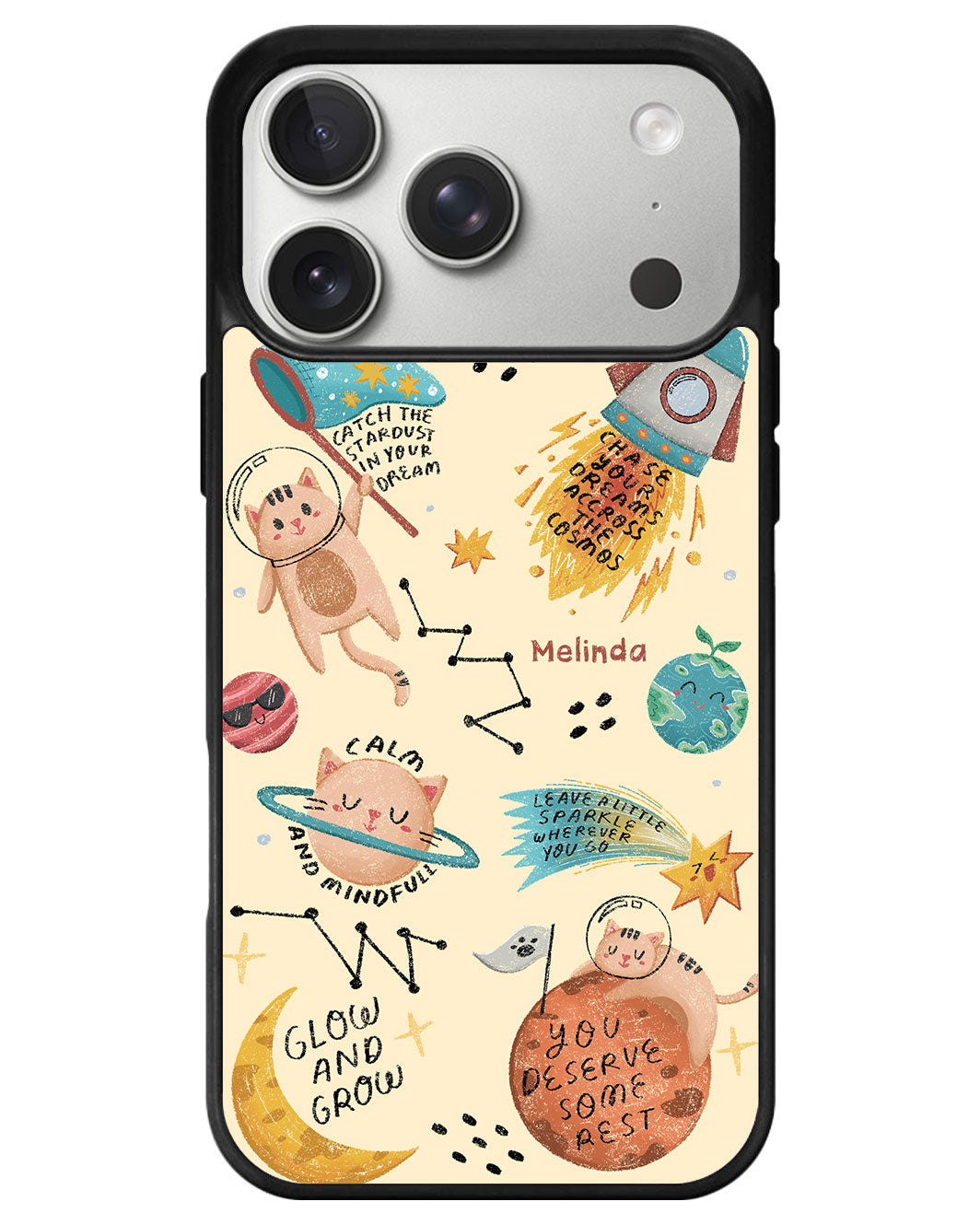 iPhone Avant-Gloss Grip Case - Spaceship