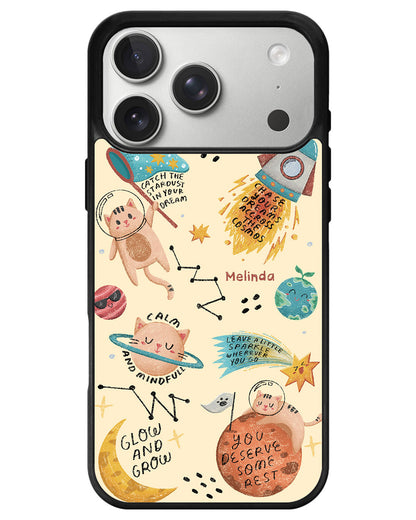 iPhone Avant-Gloss Grip Case - Spaceship