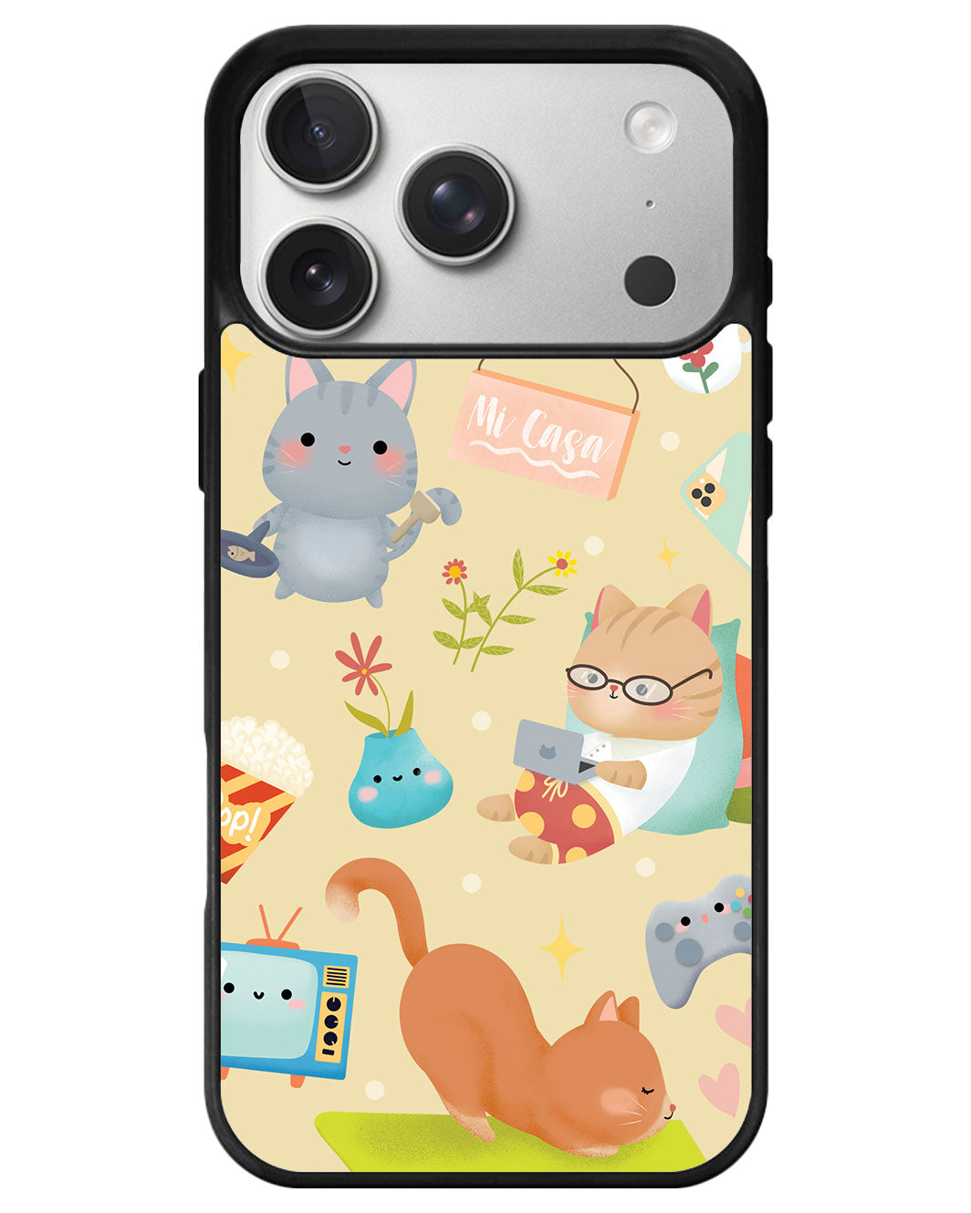 iPhone Avant-Gloss Grip Case - Stay Home