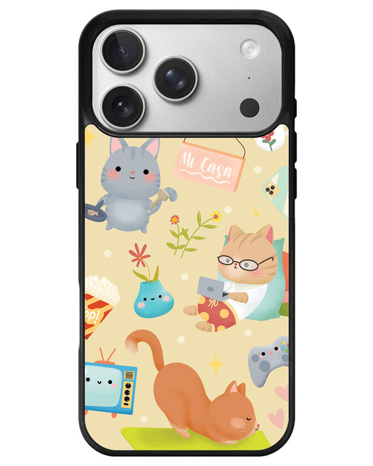 iPhone Avant-Gloss Grip Case - Stay Home