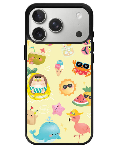 iPhone Avant-Gloss Grip Case - Summer