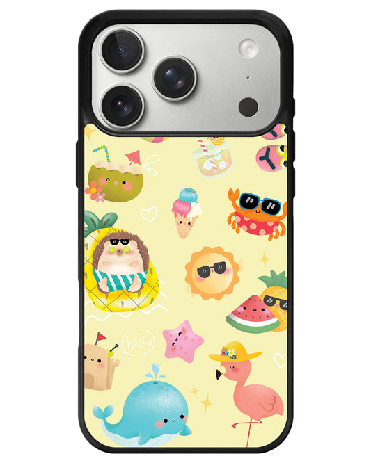 iPhone Avant-Gloss Grip Case - Summer