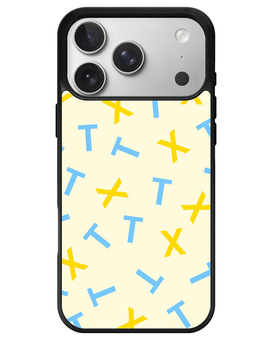 iPhone Avant-Gloss Grip Case - TXT Monogram