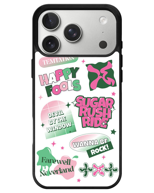 iPhone Avant-Gloss Grip Case - TXT Temtation