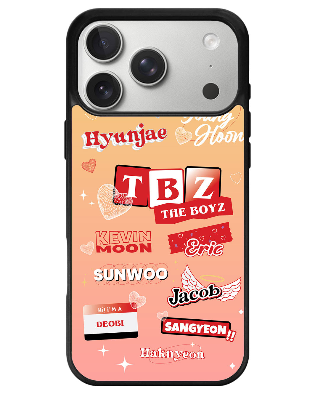 iPhone Avant-Gloss Grip Case - The Boyz Members