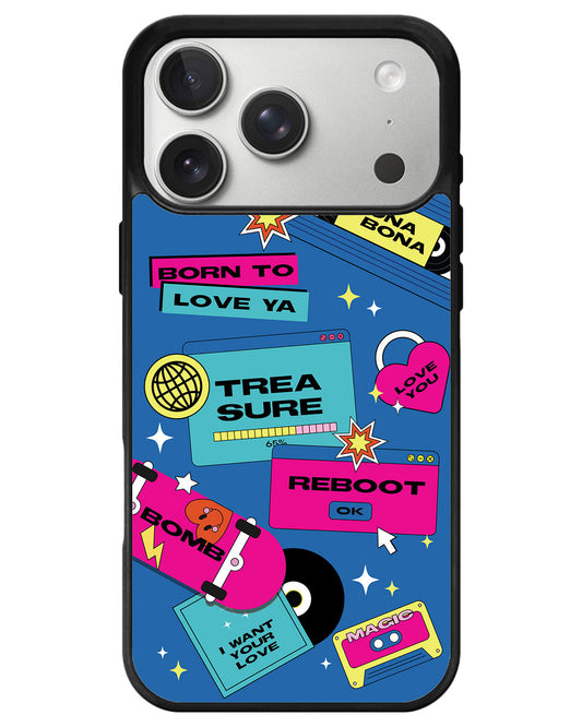 iPhone Avant-Gloss Grip Case - Treasure Reboot