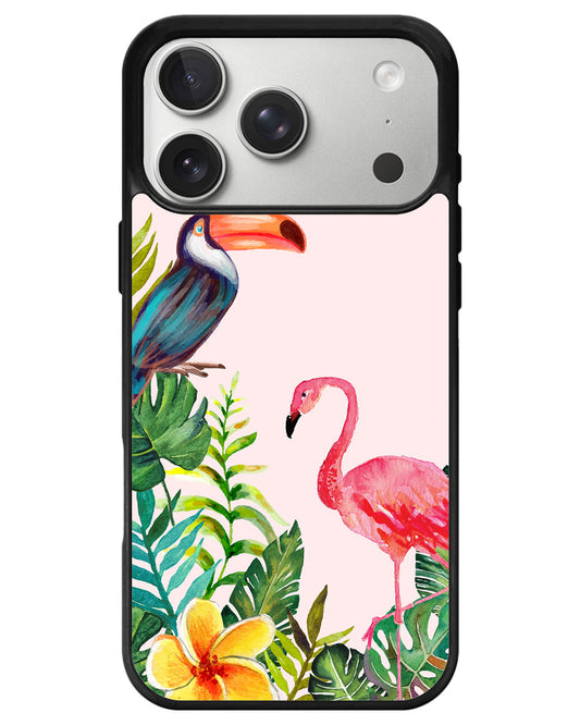 iPhone Avant-Gloss Grip Case - Tropical
