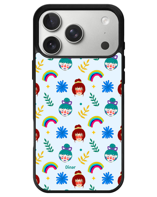iPhone Avant-Gloss Grip Case - Unconditional Girl