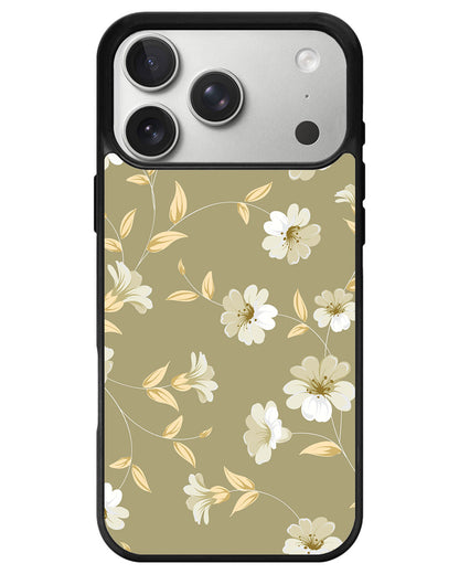 iPhone Avant-Gloss Grip Case - White Magnolia