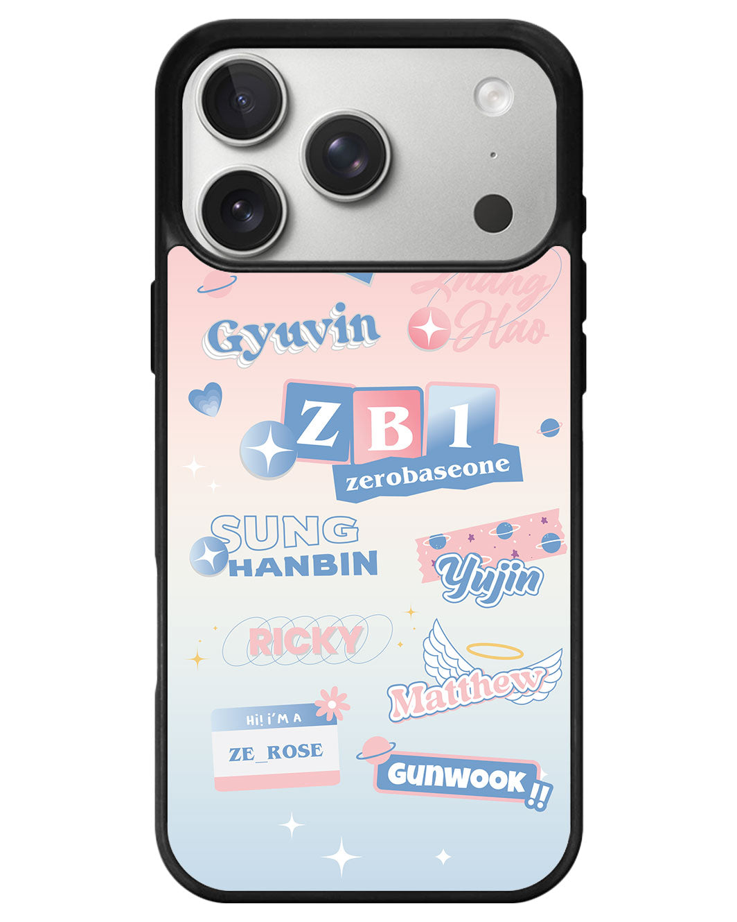 iPhone Avant-Gloss Grip Case - Zerobaseone Members