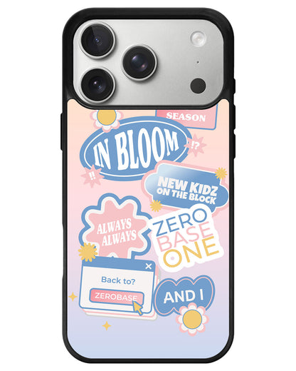 iPhone Avant-Gloss Grip Case - Zerobaseone Song Sticker Pack