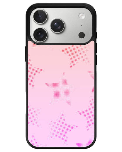 iPhone Avant-Gloss Grip Case - Pink Star