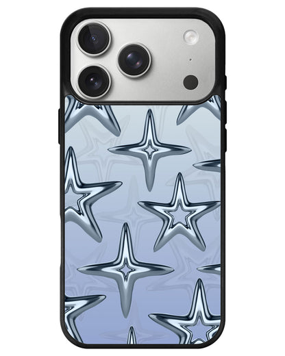 iPhone Avant-Gloss Grip Case - Chrome Star
