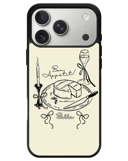 iPhone Avant-Gloss Grip Case - Bon Appetit
