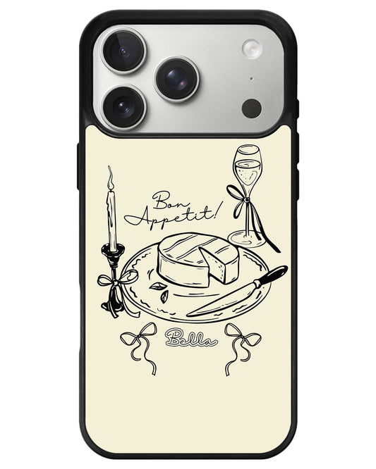 iPhone Avant-Gloss Grip Case - Bon Appetit
