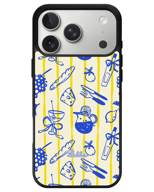 iPhone Avant-Gloss Grip Case - Italian Summer