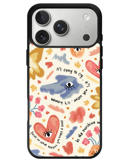 iPhone Avant-Gloss Grip Case - Abstract Lovers