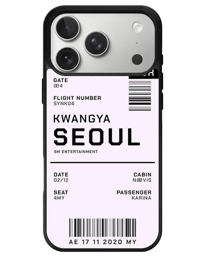 iPhone Avant-Gloss Grip Case - Aespa Kwangya Ticket