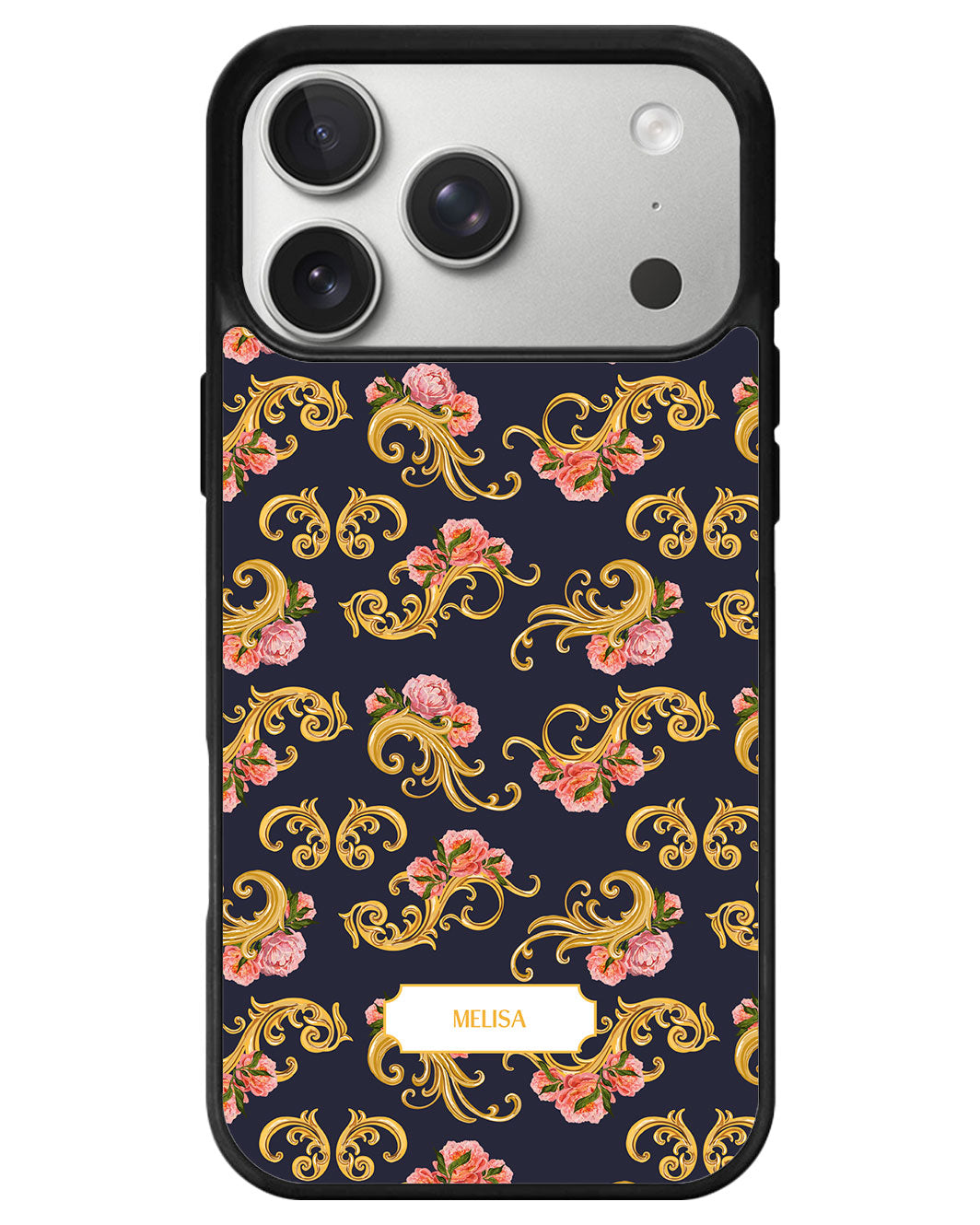 iPhone Avant-Gloss Grip Case - Barocco Rose