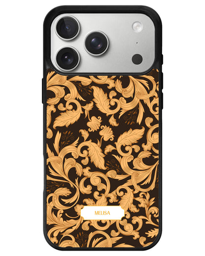 iPhone Avant-Gloss Grip Case - Barocco Floral