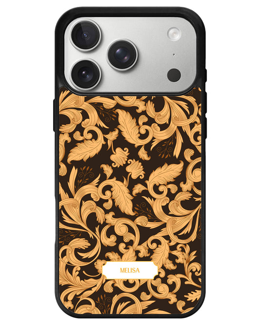 iPhone Avant-Gloss Grip Case - Barocco Floral