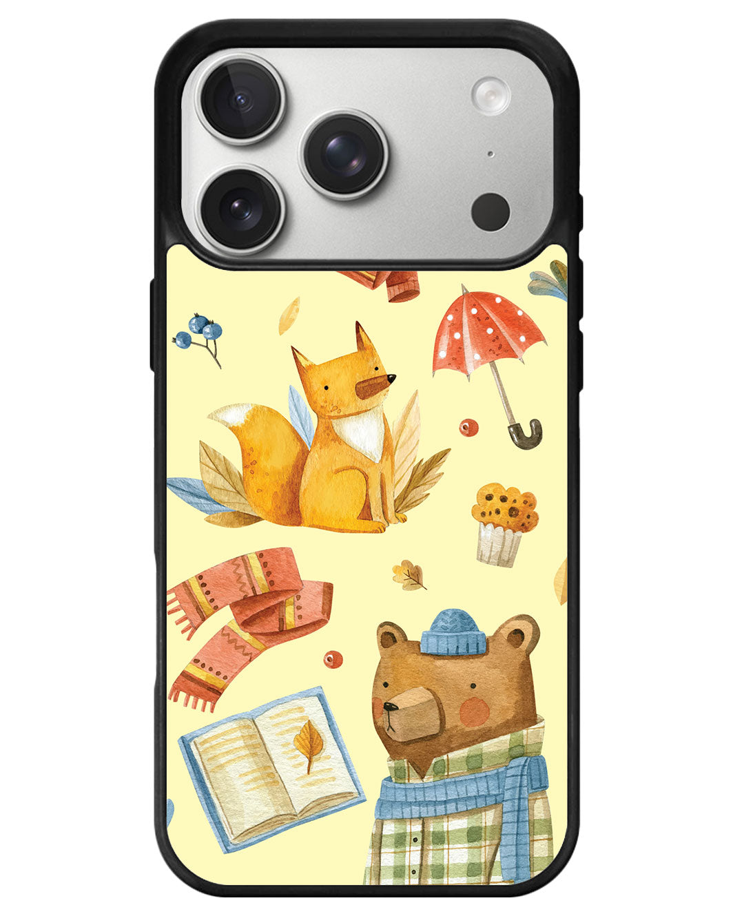 iPhone Avant-Gloss Grip Case - Bear & Fox
