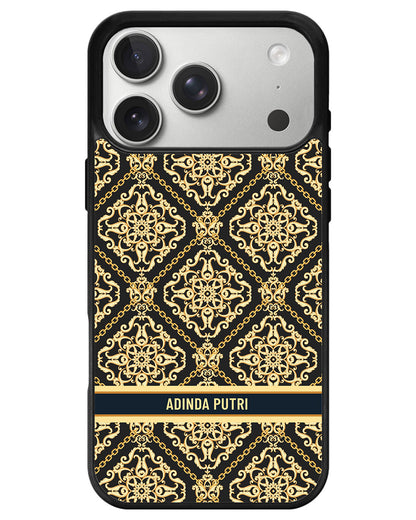 iPhone Avant-Gloss Grip Case - Bijoux Noir