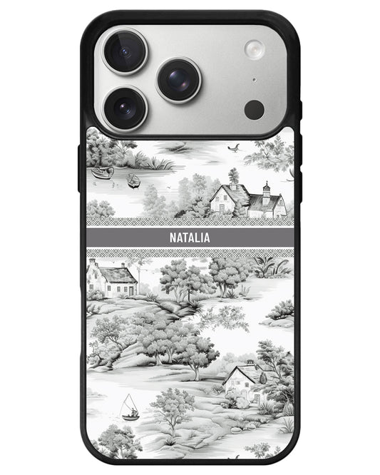 iPhone Avant-Gloss Grip Case - Toile du Juoy Boat House