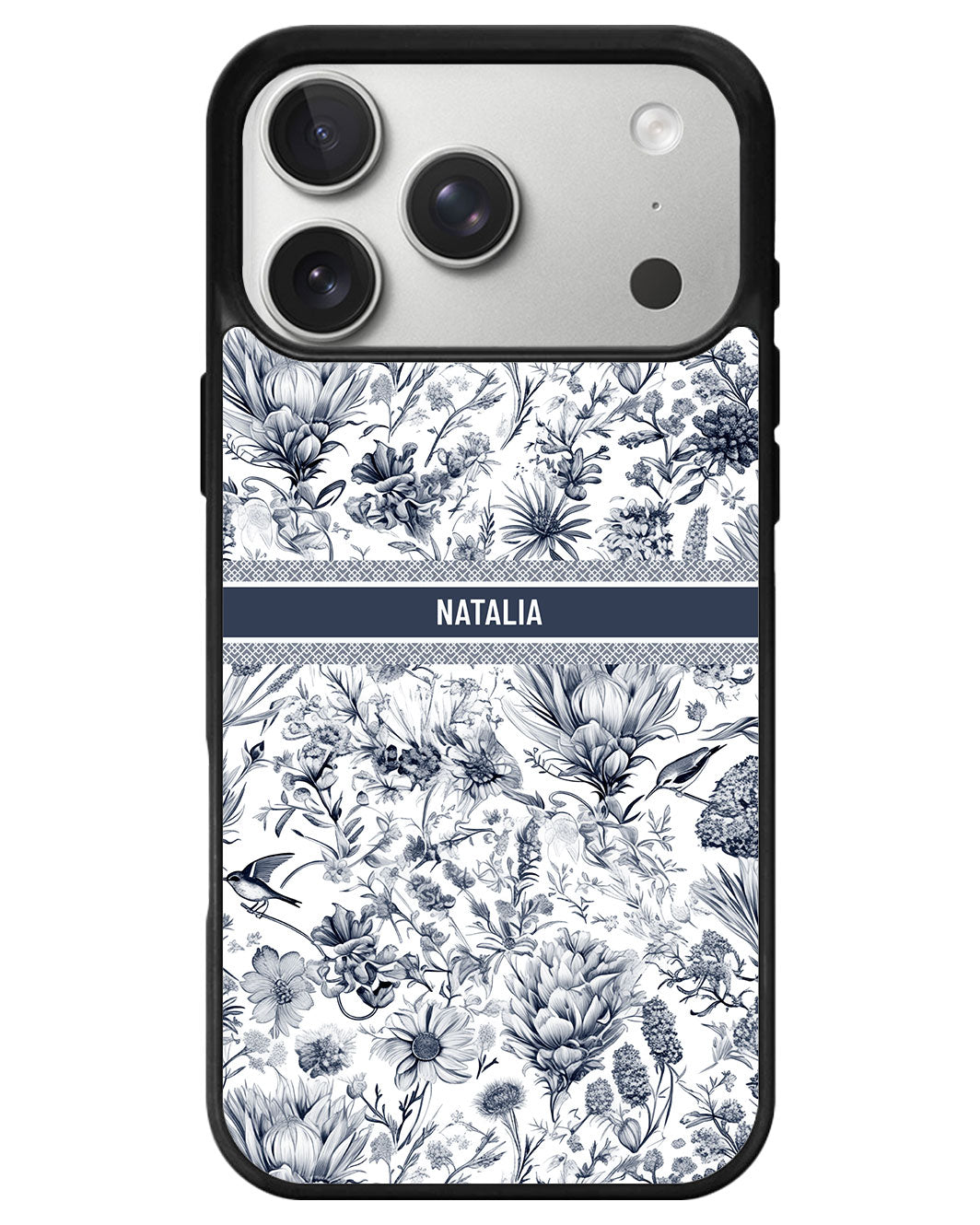 iPhone Avant-Gloss Grip Case - Toile du Juoy Botanica