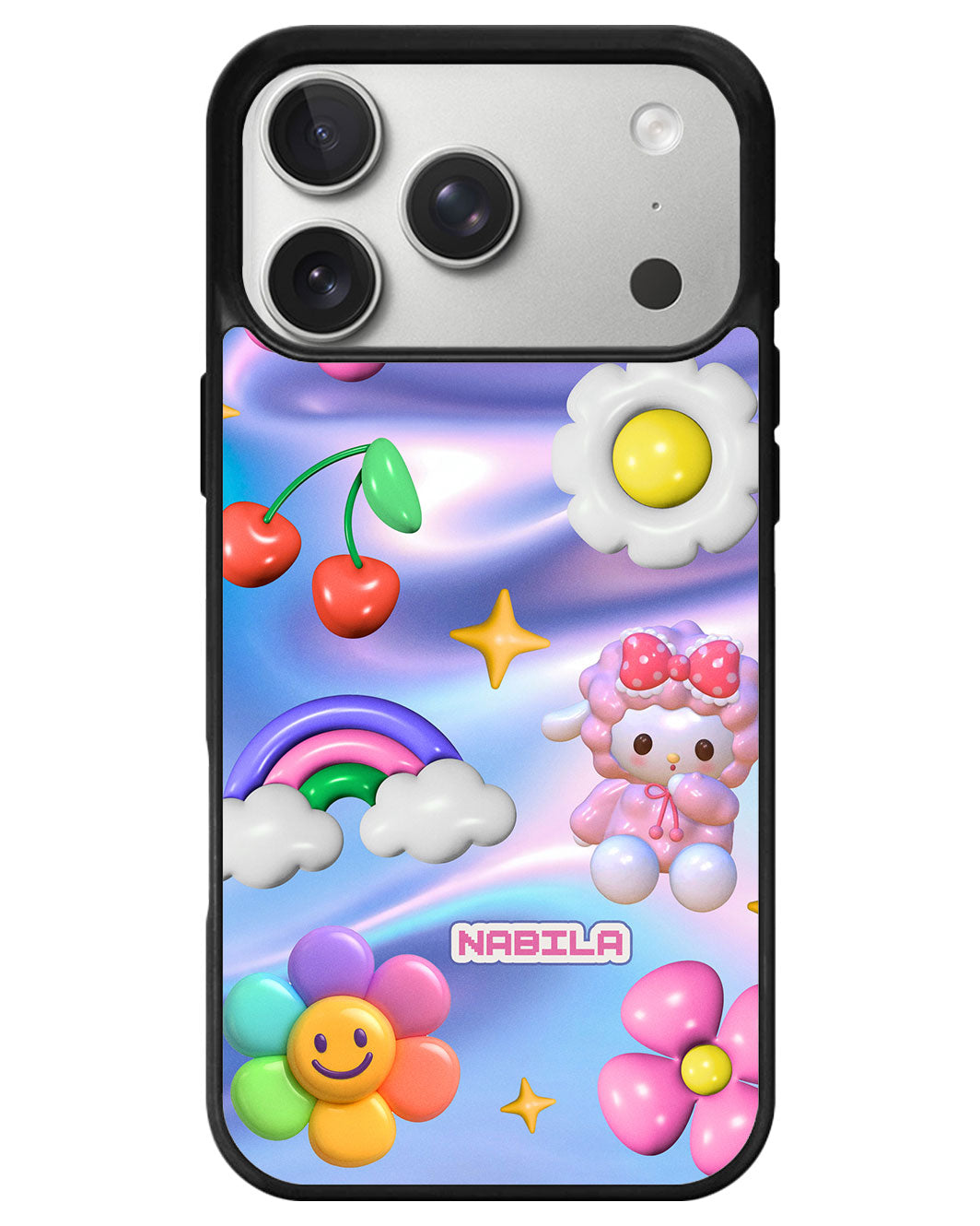 iPhone Avant-Gloss Grip Case - Bunny Gloss