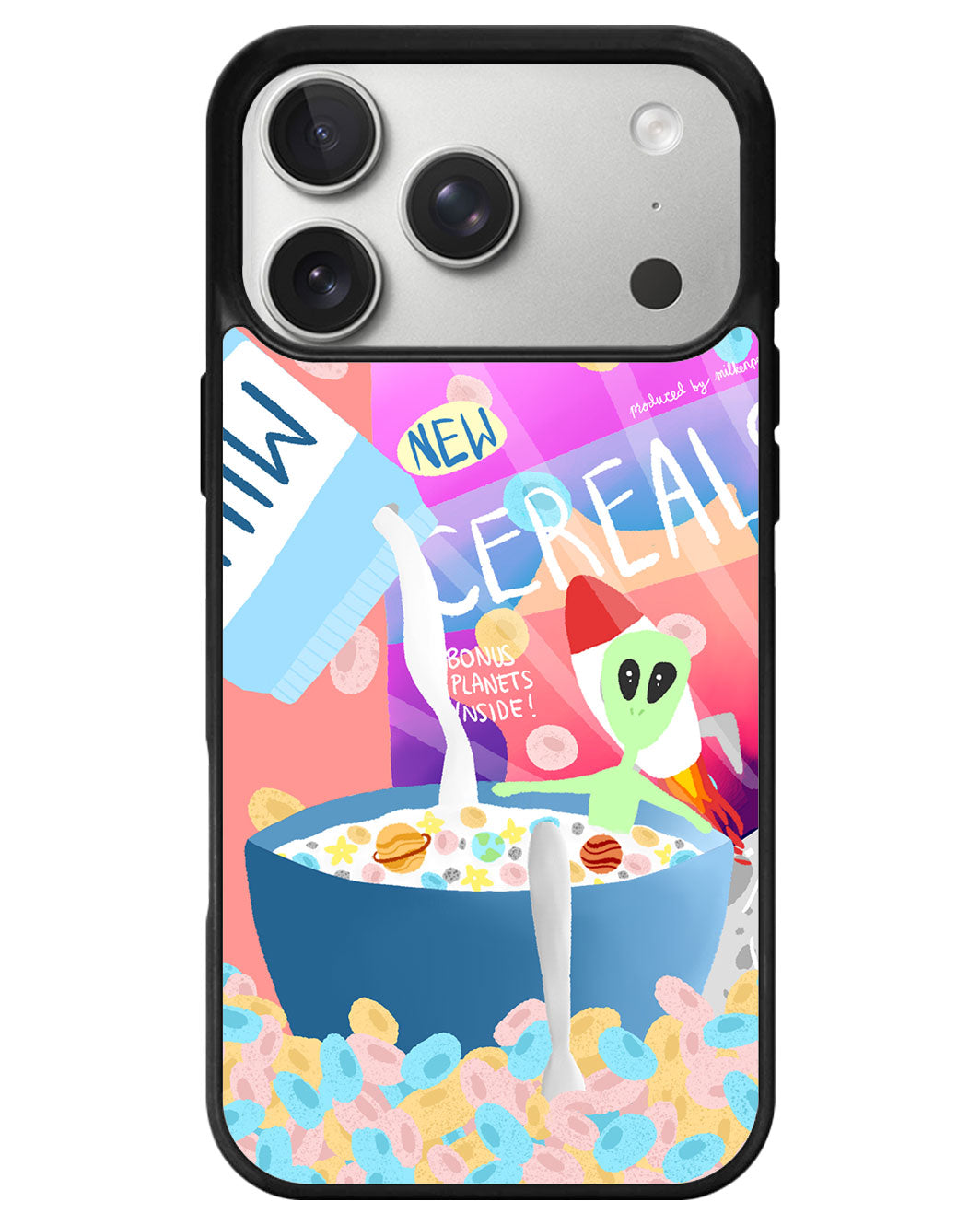 iPhone Avant-Gloss Grip Case - Cerealiens