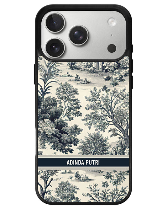iPhone Avant-Gloss Grip Case - Toile du Juoy chateau