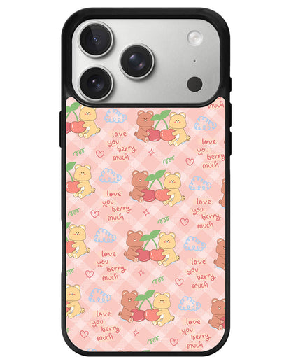 iPhone Avant-Gloss Grip Case - Cherry Bear