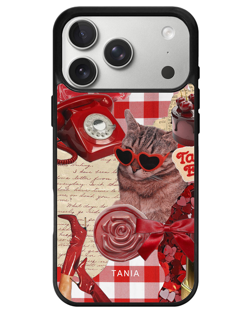 iPhone Avant-Gloss Grip Case - Cherry Bomb