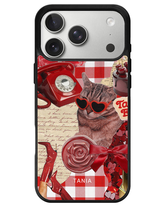 iPhone Avant-Gloss Grip Case - Cherry Bomb