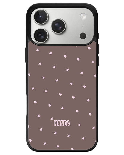 iPhone Avant-Gloss Grip Case - Choco Sparkles