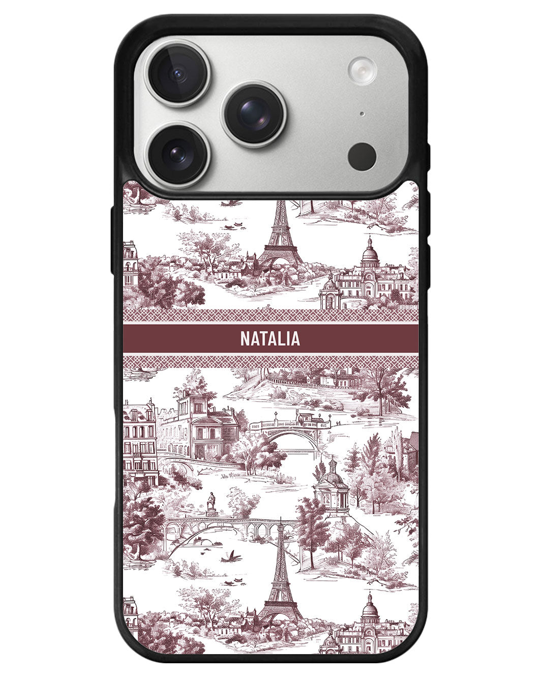 iPhone Avant-Gloss Grip Case - Toile du Juoy City