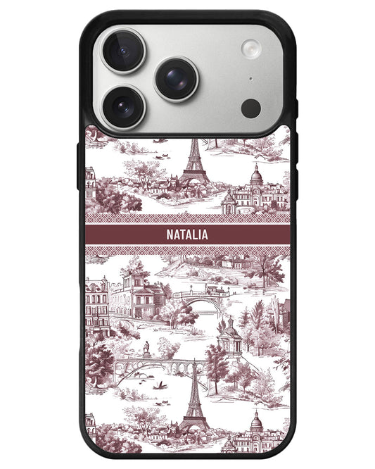 iPhone Avant-Gloss Grip Case - Toile du Juoy City