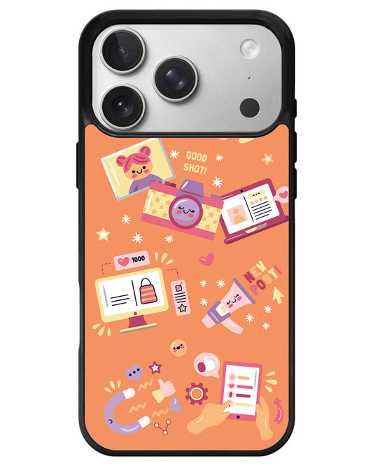 iPhone Avant-Gloss Grip Case - Conten Creator